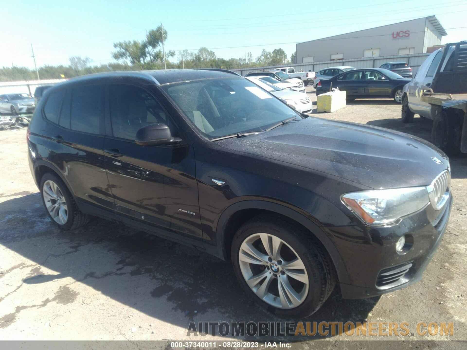 5UXWX9C51F0D51303 BMW X3 2015