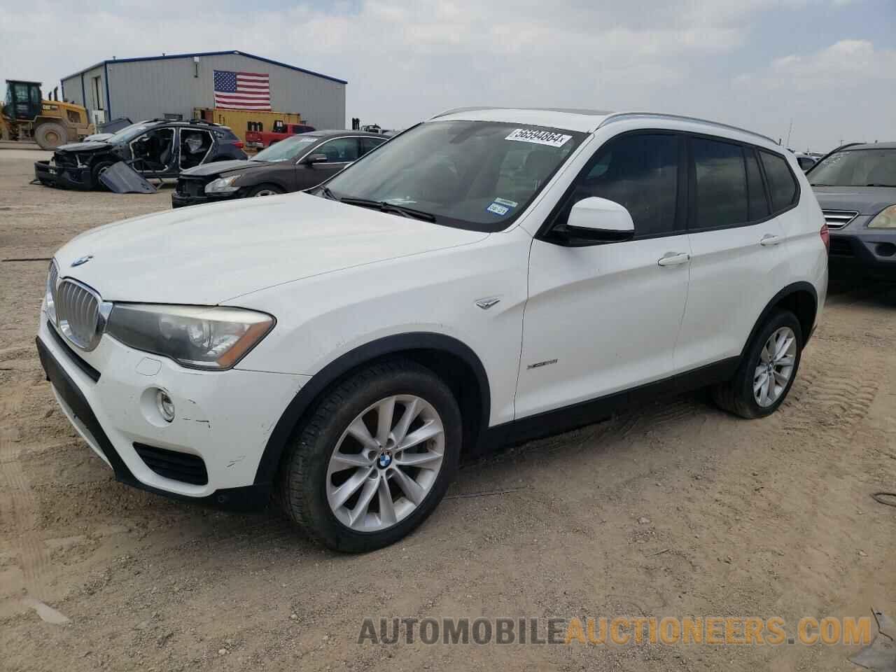 5UXWX9C51F0D52063 BMW X3 2015