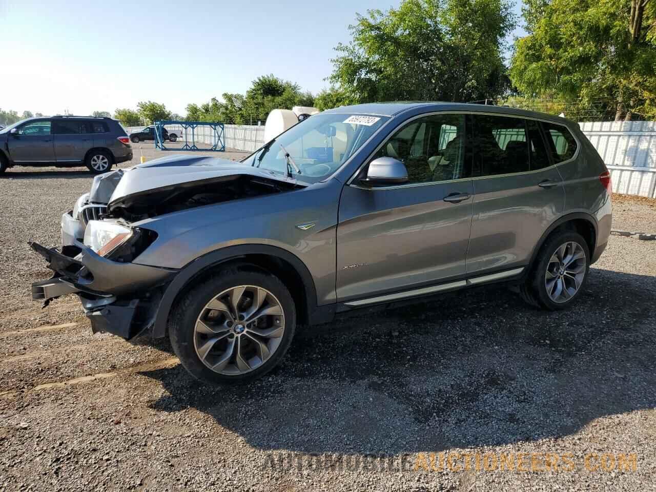 5UXWX9C51F0D52614 BMW X3 2015