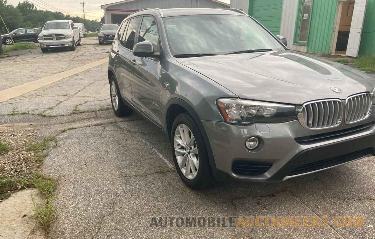 5UXWX9C51F0D54041 BMW X3 2015