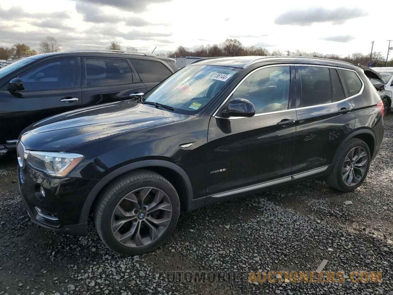 5UXWX9C51F0D54413 BMW X3 2015