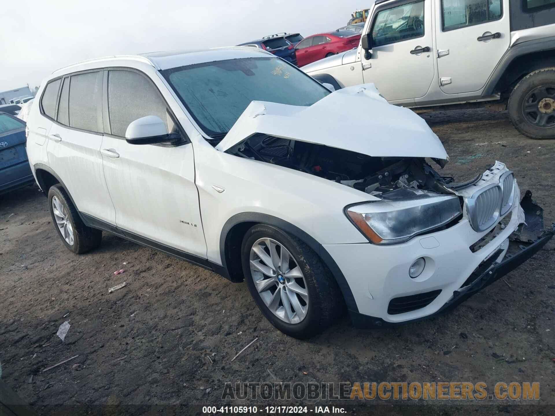 5UXWX9C51F0D55156 BMW X3 2015