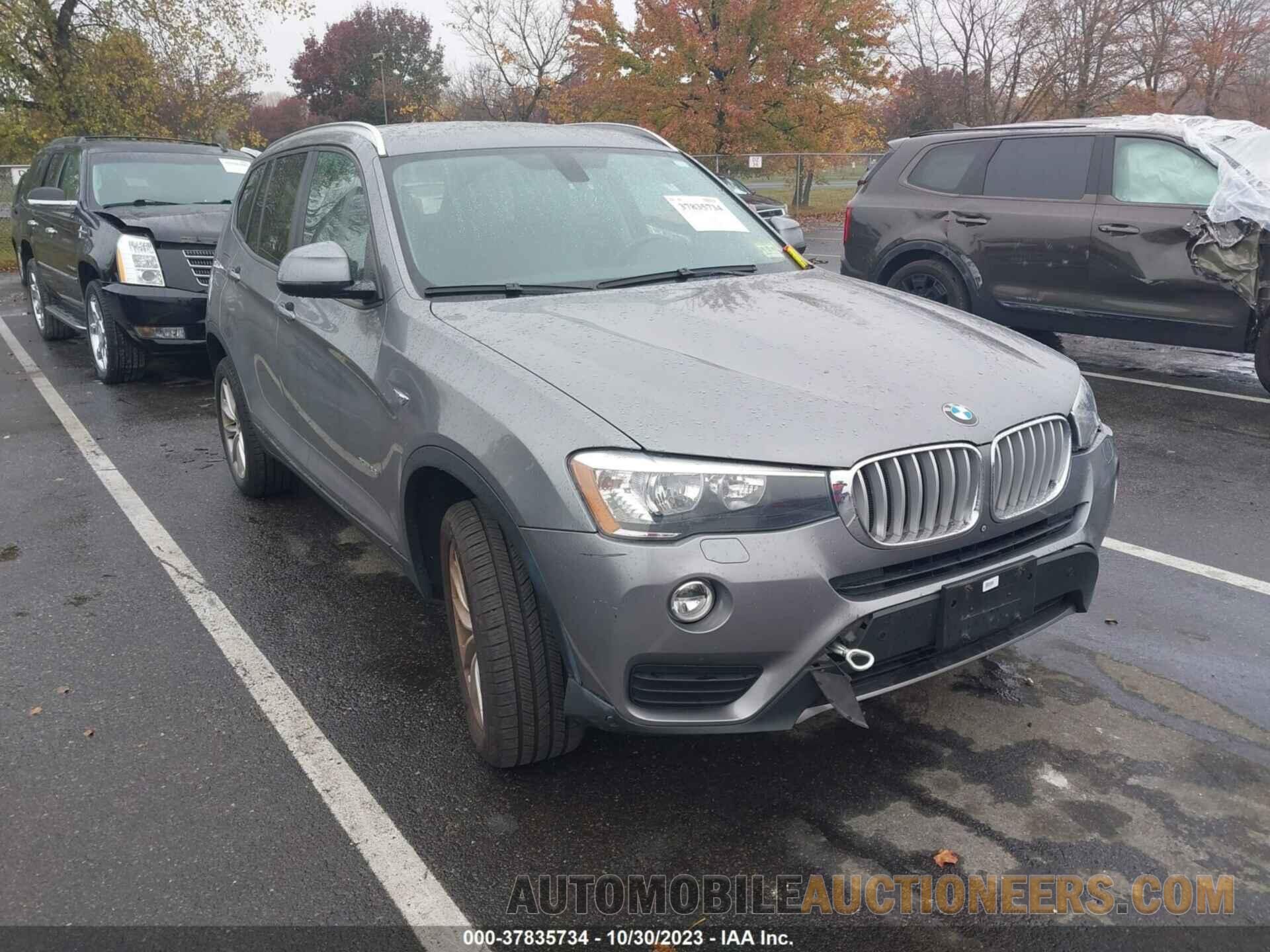 5UXWX9C51F0D57831 BMW X3 2015