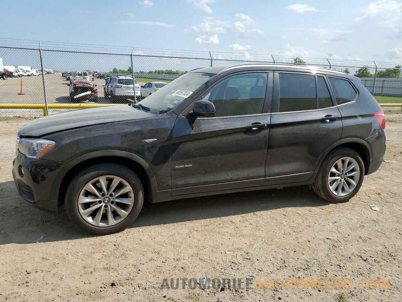 5UXWX9C51F0D58087 BMW X3 2015