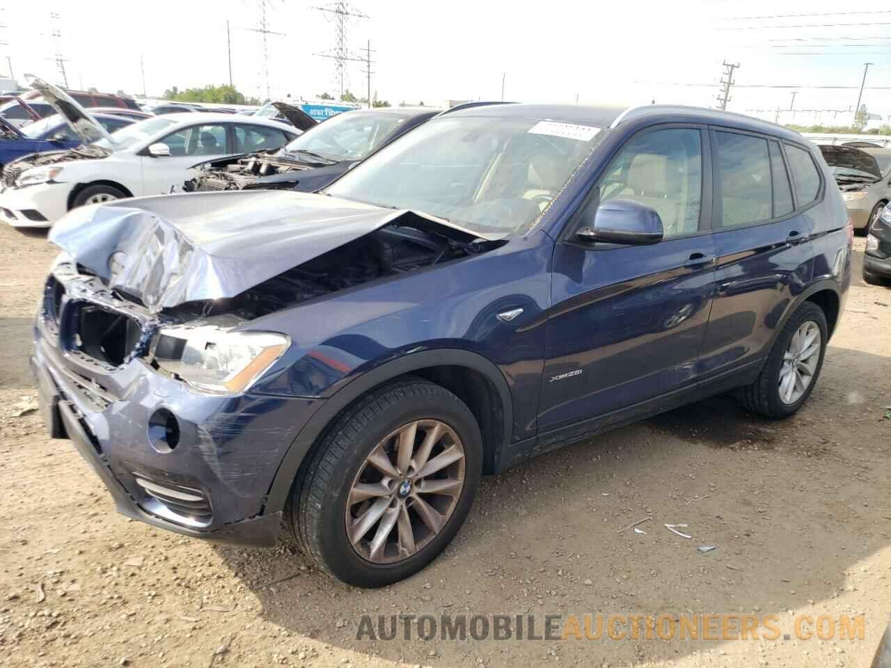 5UXWX9C51F0D62172 BMW X3 2015