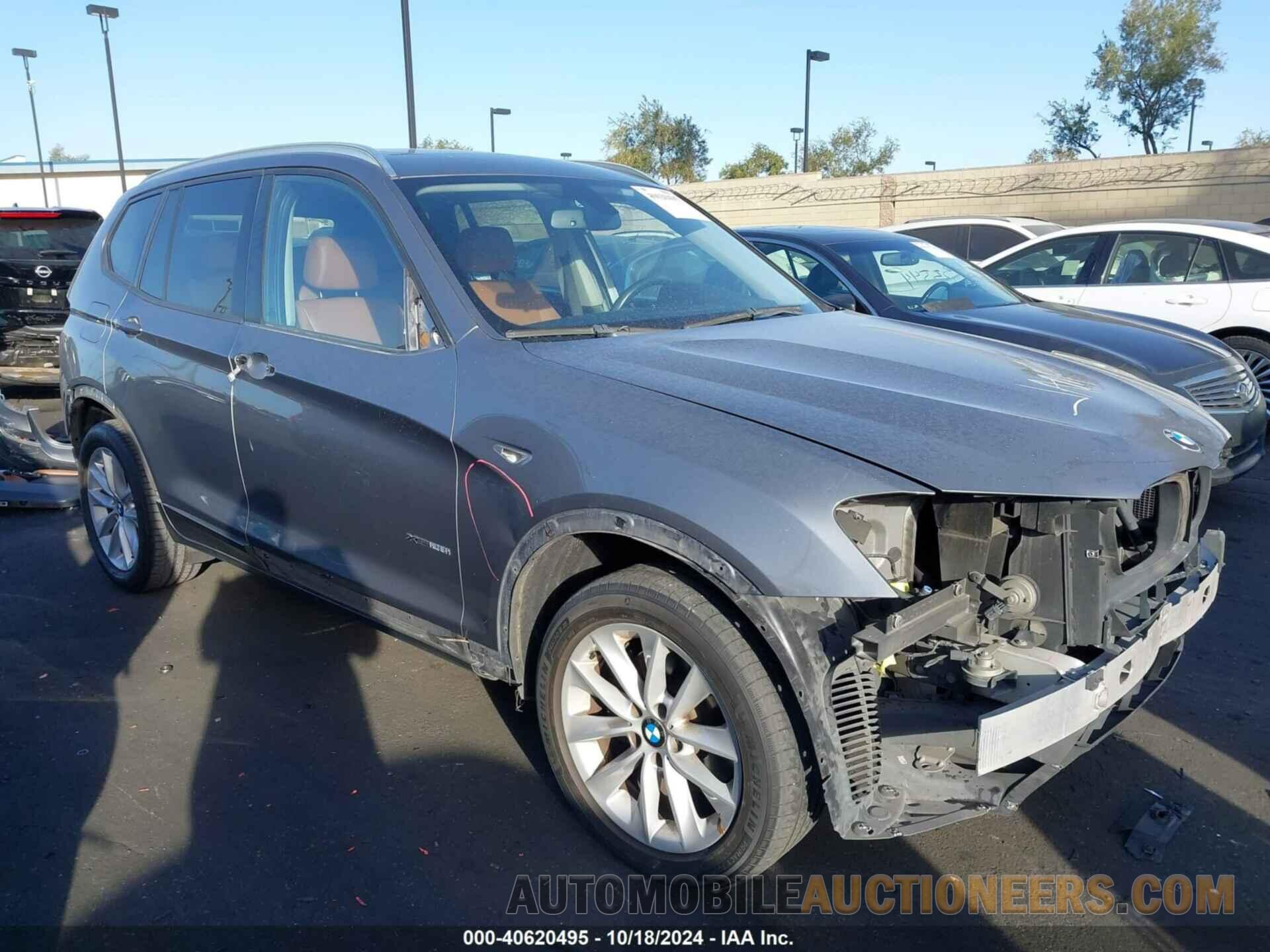 5UXWX9C51F0D62639 BMW X3 2015