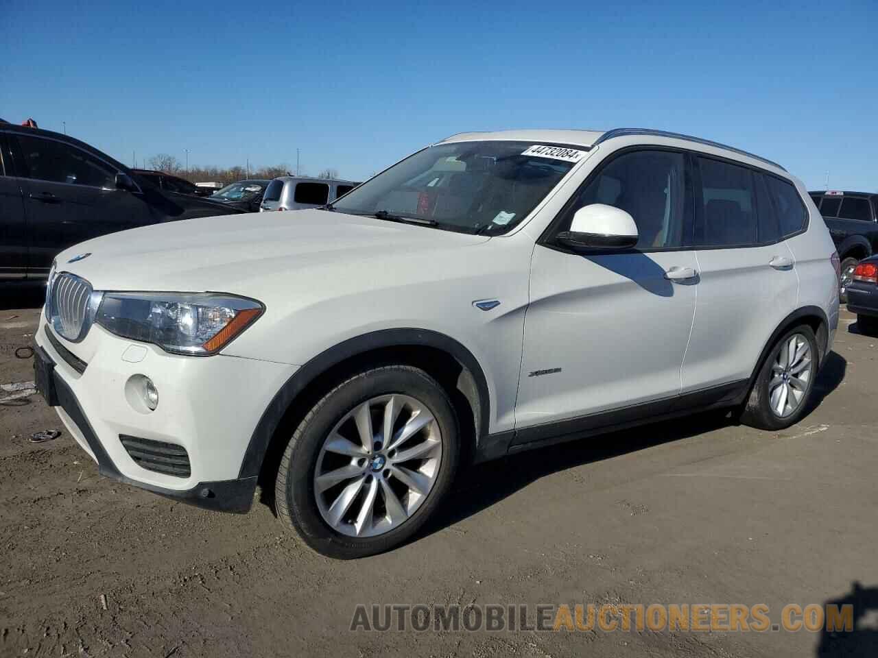 5UXWX9C51G0D64117 BMW X3 2016