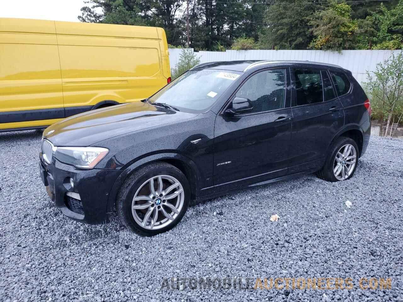 5UXWX9C51G0D64604 BMW X3 2016