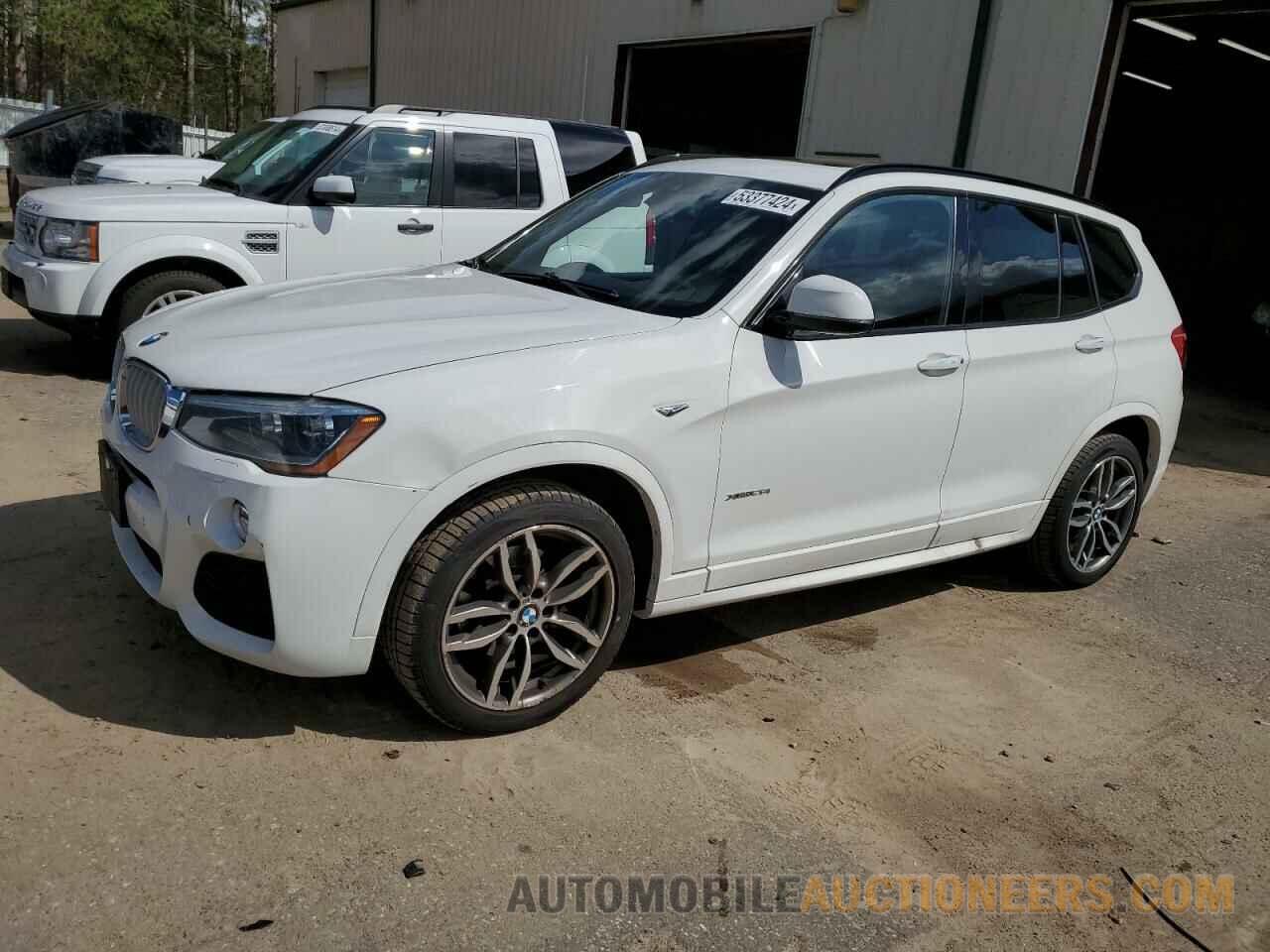 5UXWX9C51G0D64845 BMW X3 2016