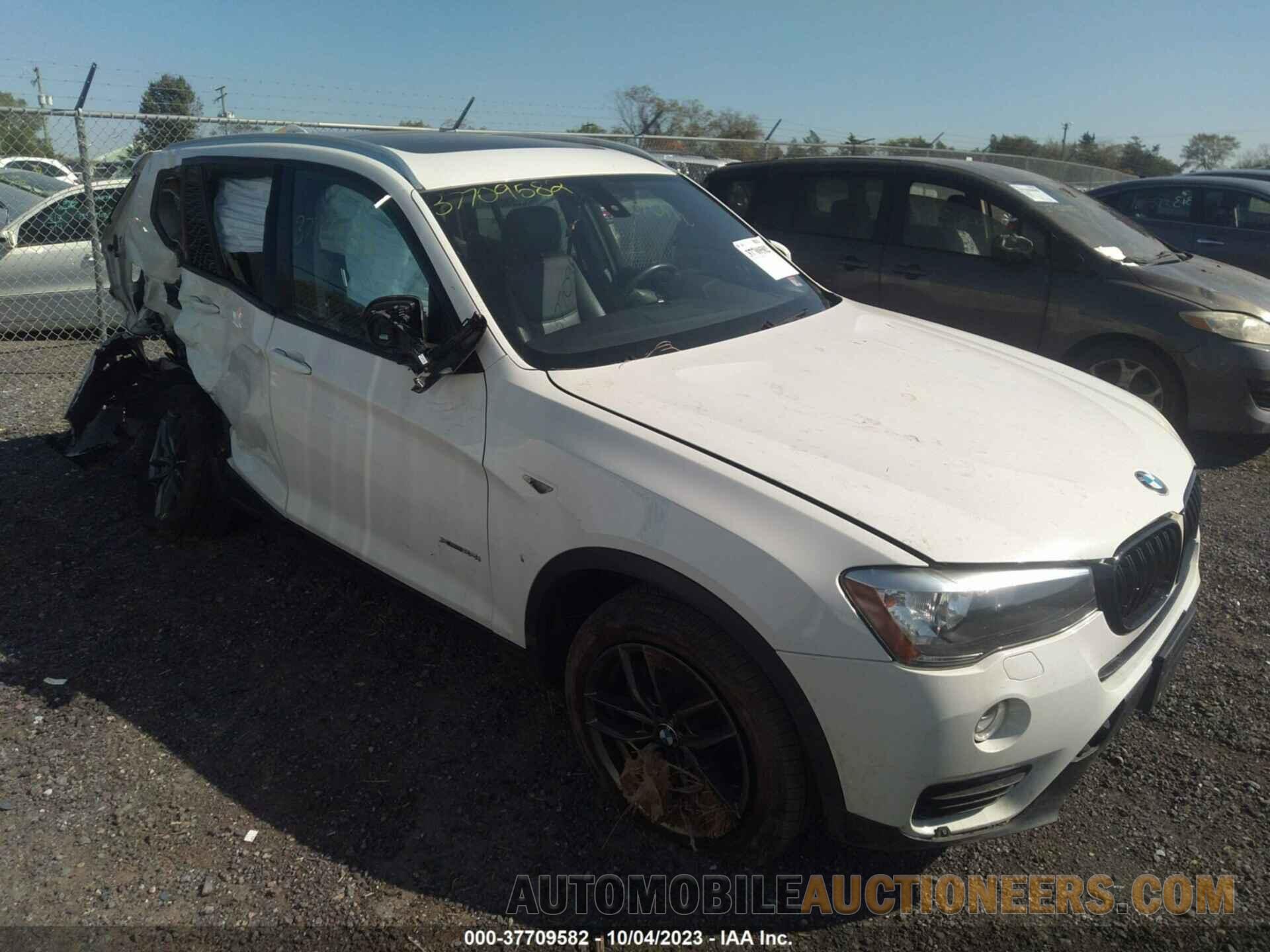 5UXWX9C51G0D67065 BMW X3 2016