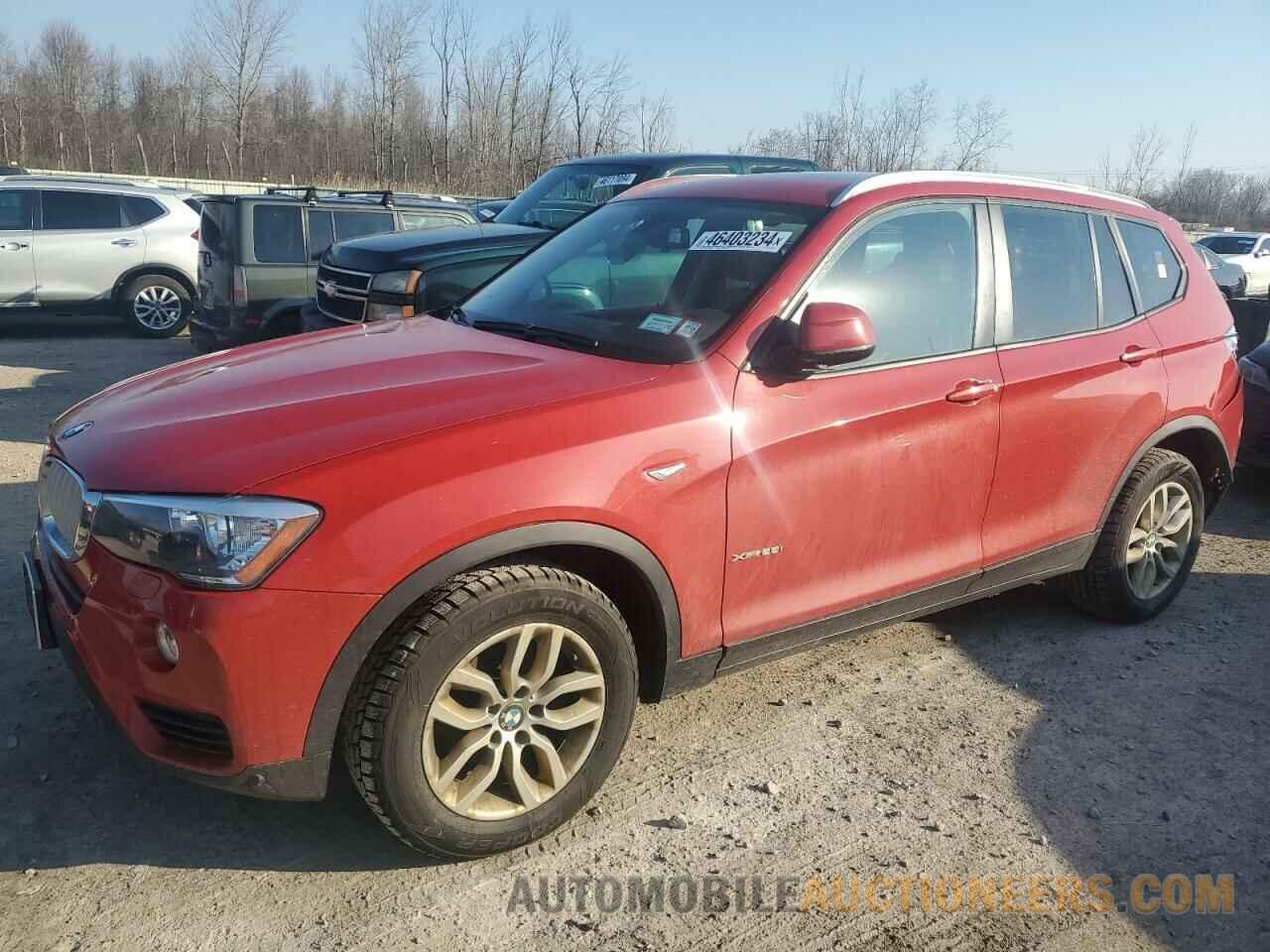 5UXWX9C51G0D67180 BMW X3 2016