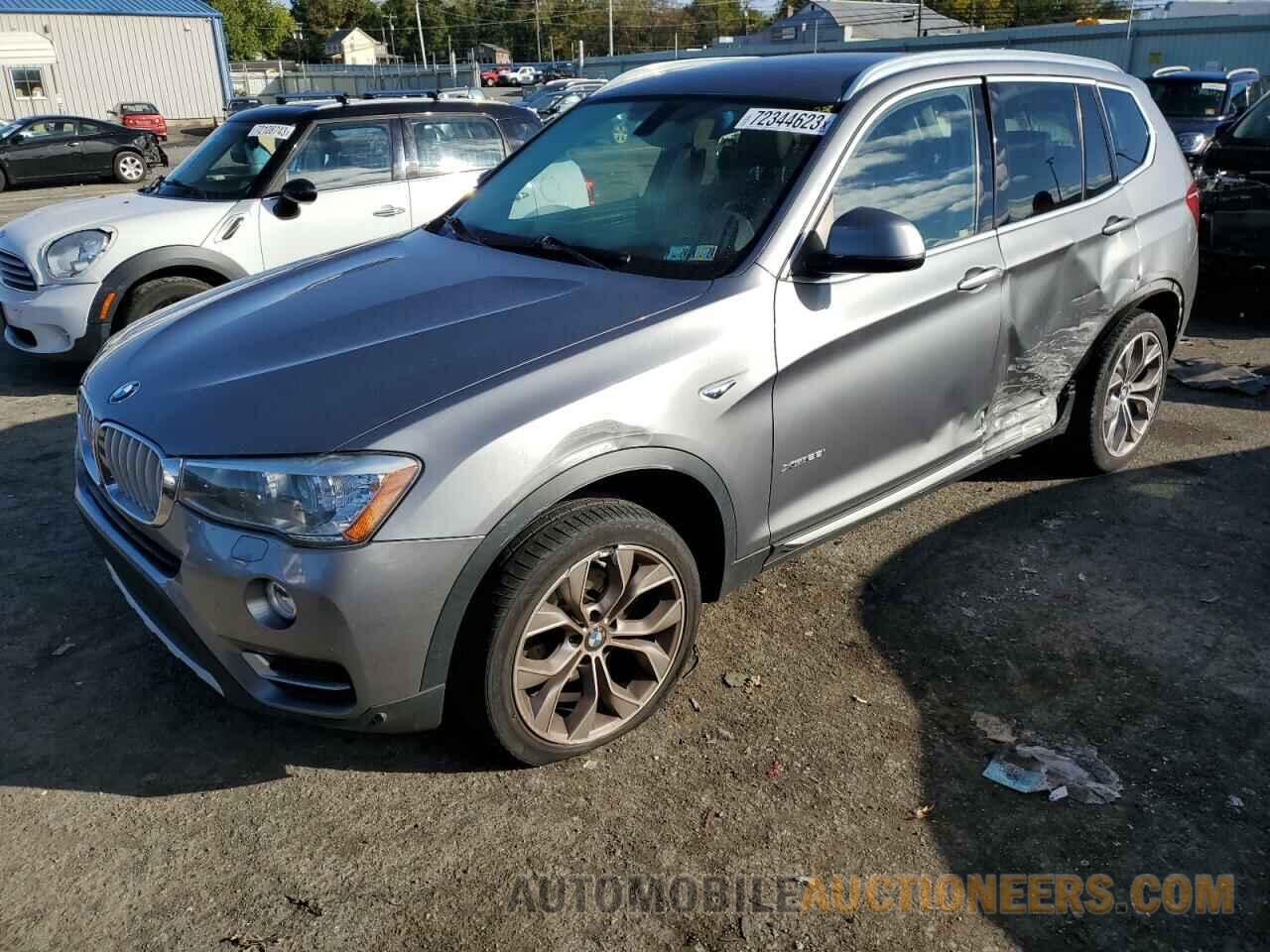 5UXWX9C51G0D68443 BMW X3 2016