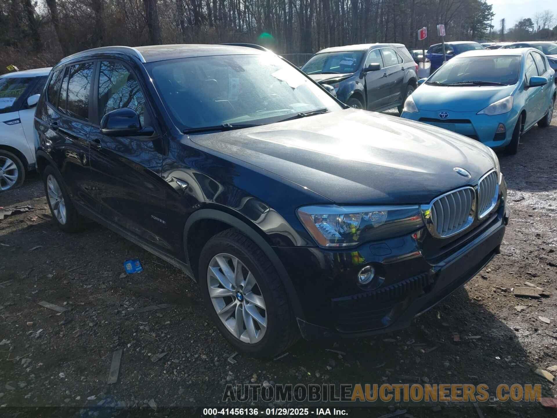 5UXWX9C51G0D68751 BMW X3 2016