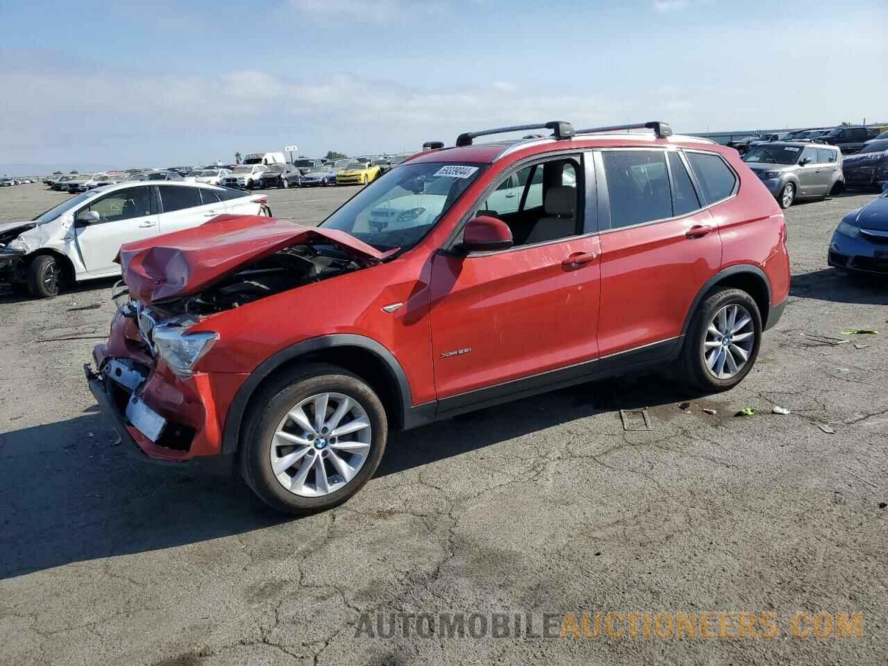 5UXWX9C51G0D69687 BMW X3 2016