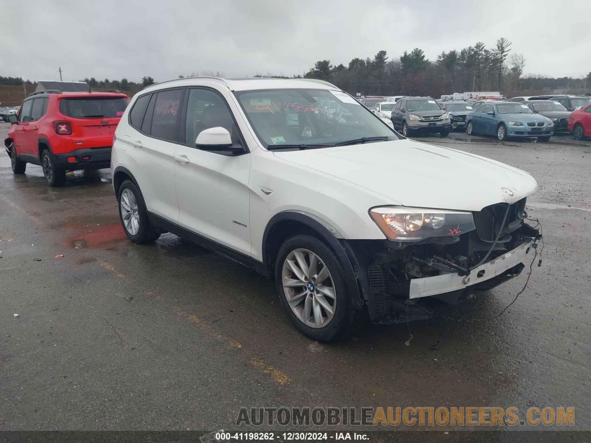 5UXWX9C51G0D72718 BMW X3 2016