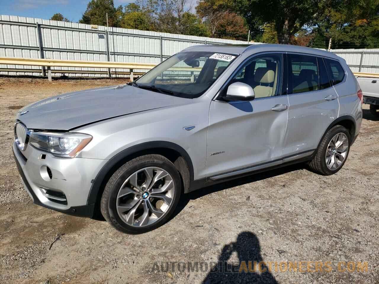 5UXWX9C51G0D73416 BMW X3 2016