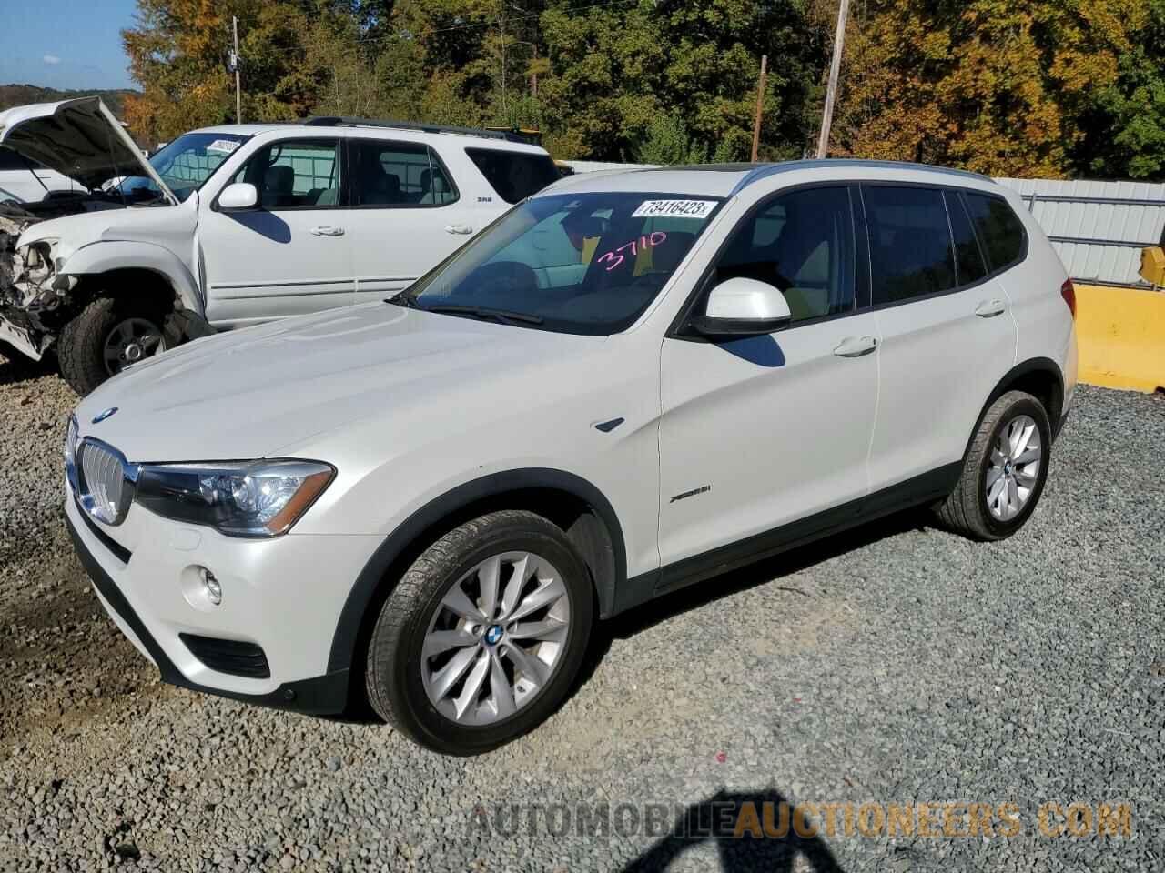 5UXWX9C51G0D73710 BMW X3 2016