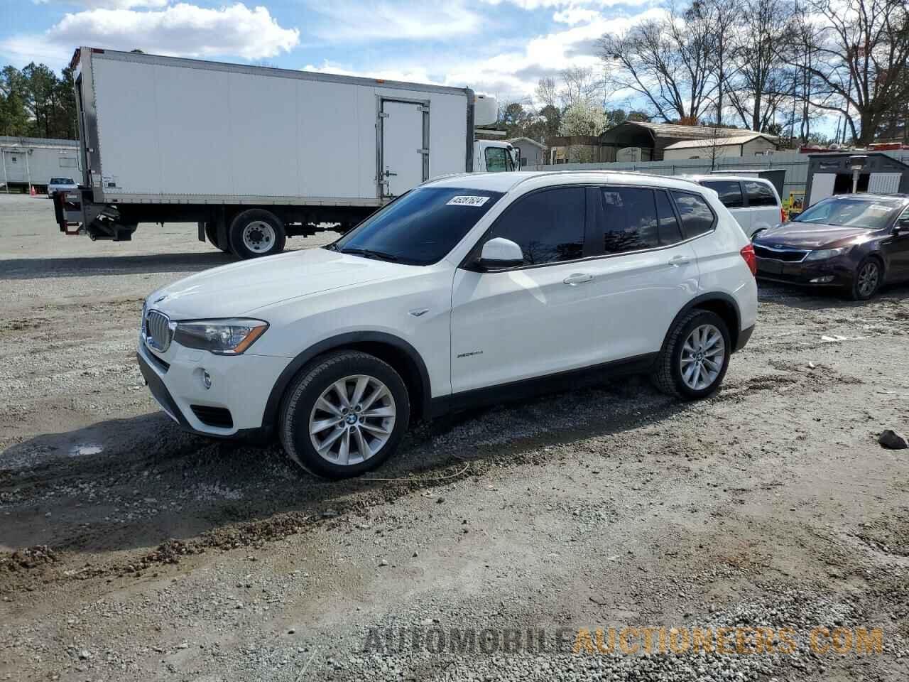 5UXWX9C51G0D74274 BMW X3 2016