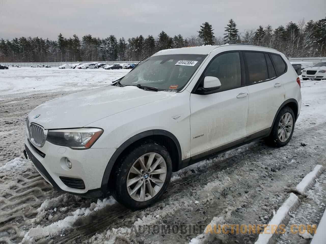 5UXWX9C51G0D75957 BMW X3 2016