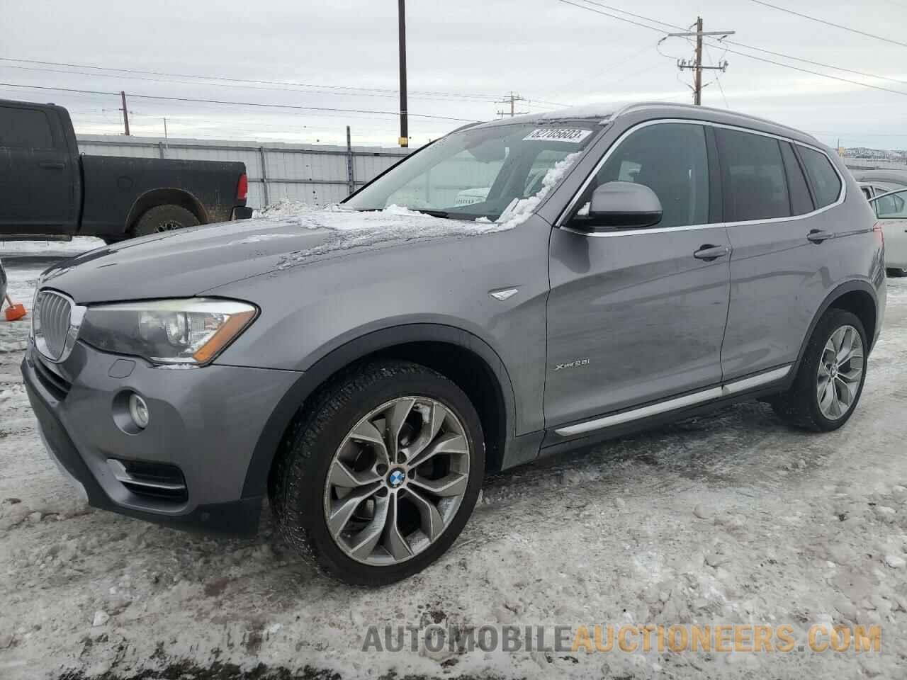 5UXWX9C51G0D77854 BMW X3 2016