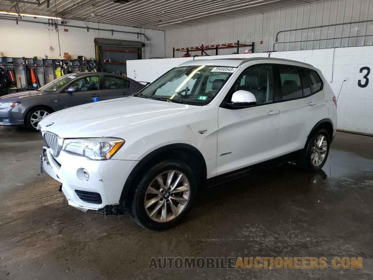 5UXWX9C51G0D77871 BMW X3 2016