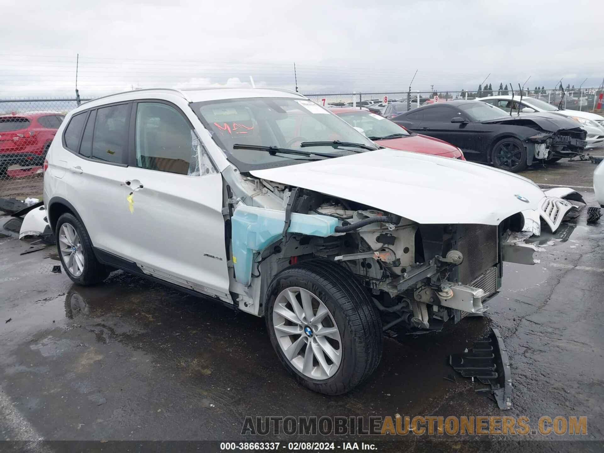 5UXWX9C51G0D81368 BMW X3 2016