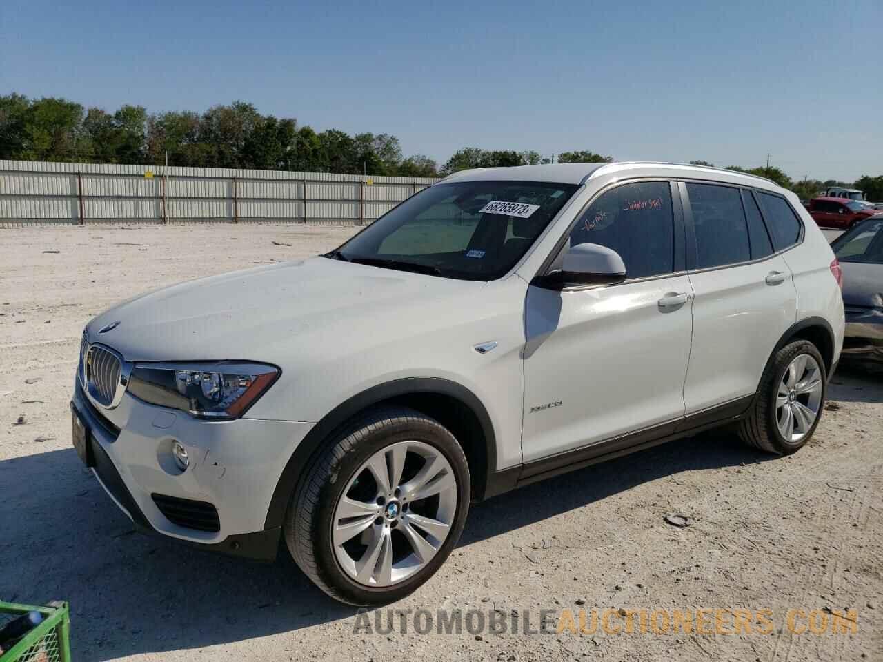 5UXWX9C51G0D81872 BMW X3 2016