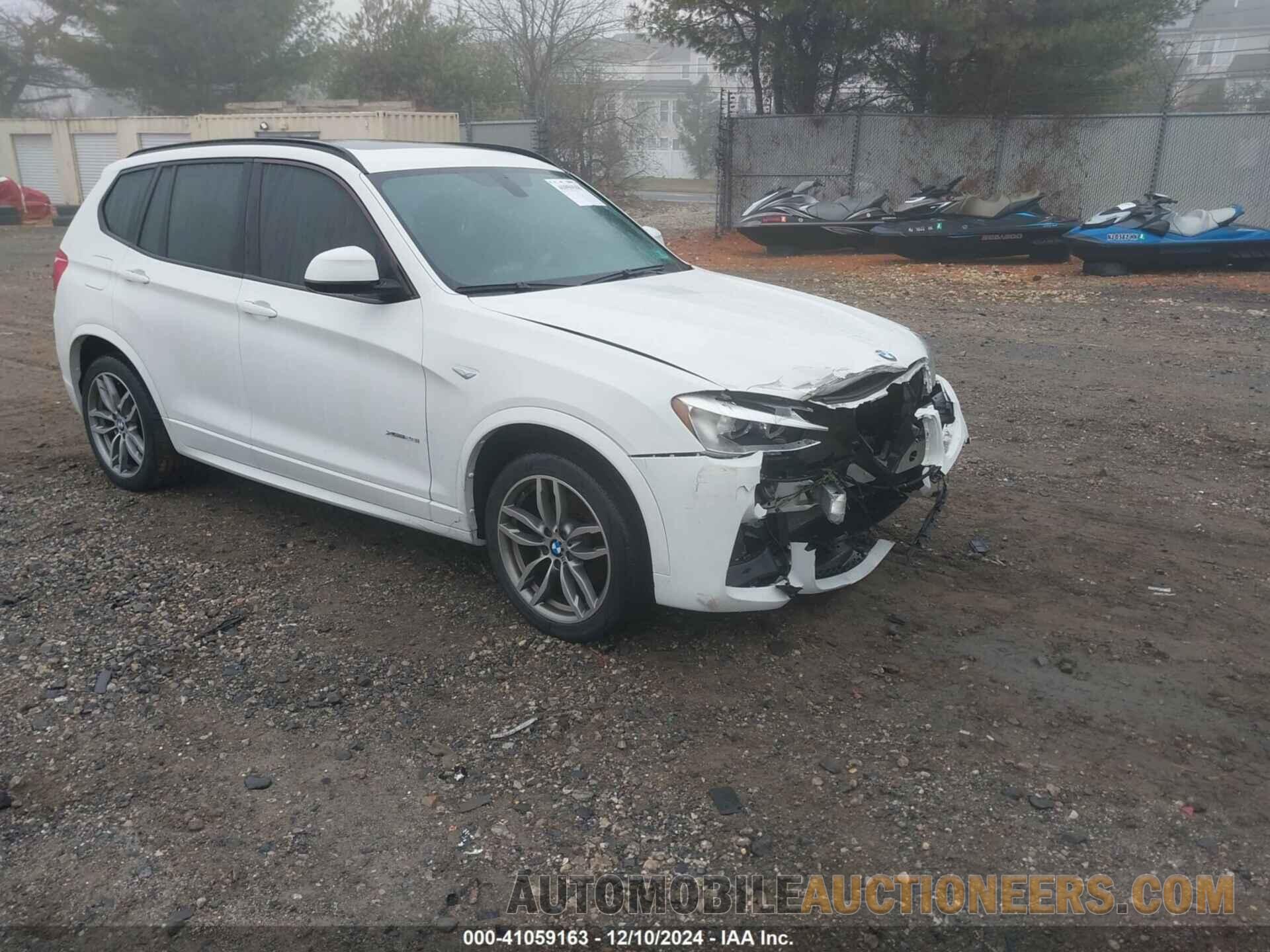 5UXWX9C51G0D81886 BMW X3 2016