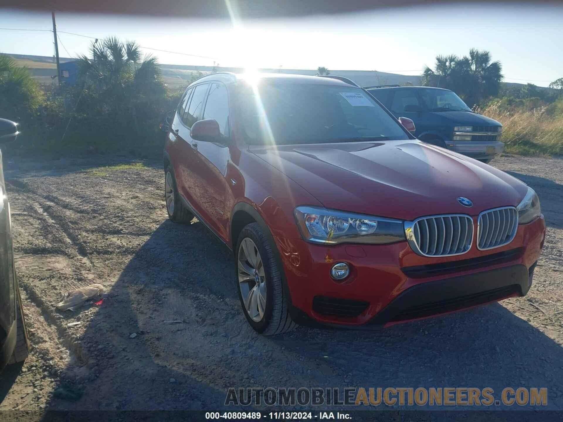 5UXWX9C51G0D82939 BMW X3 2016