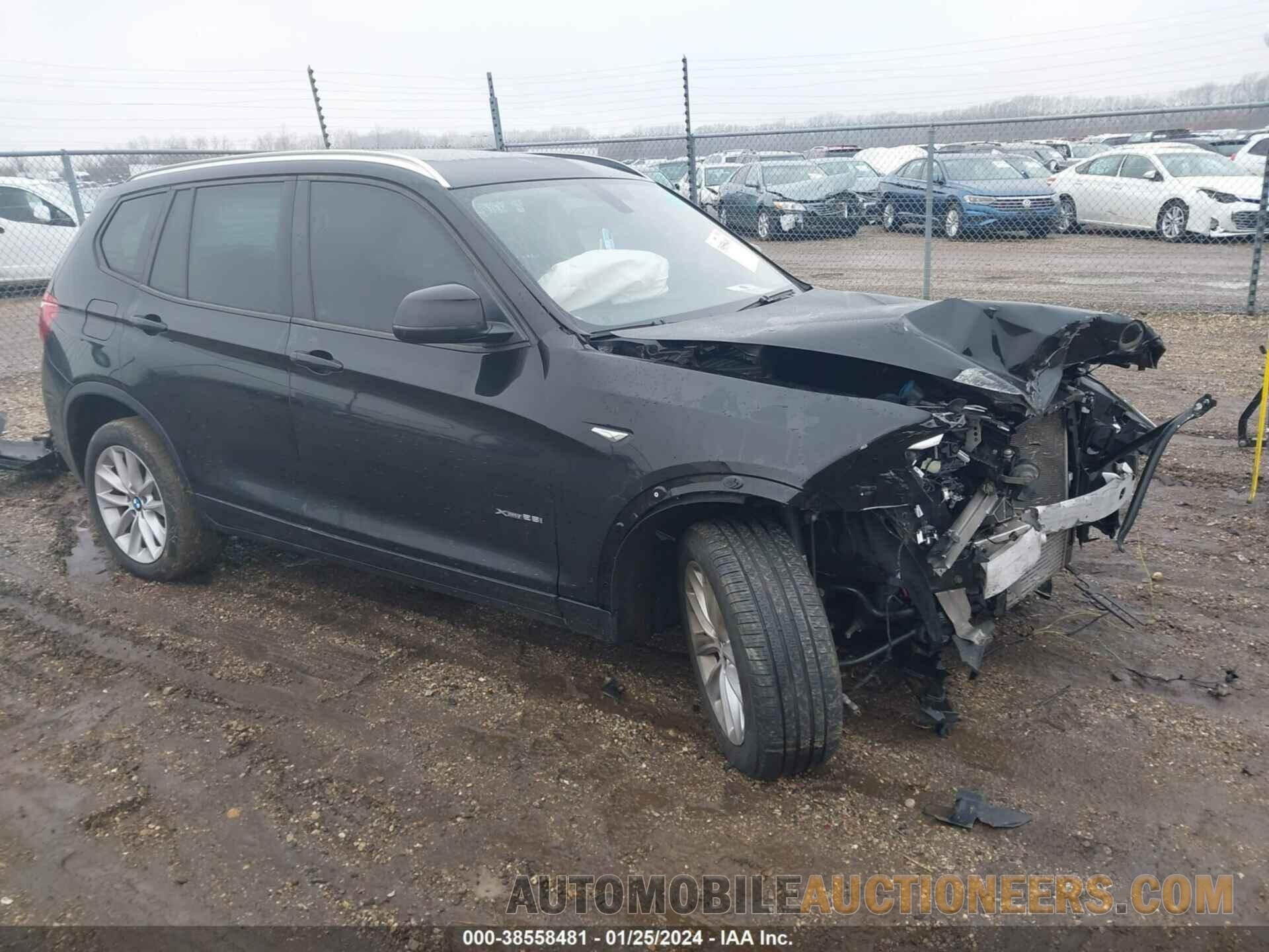 5UXWX9C51G0D85940 BMW X3 2016