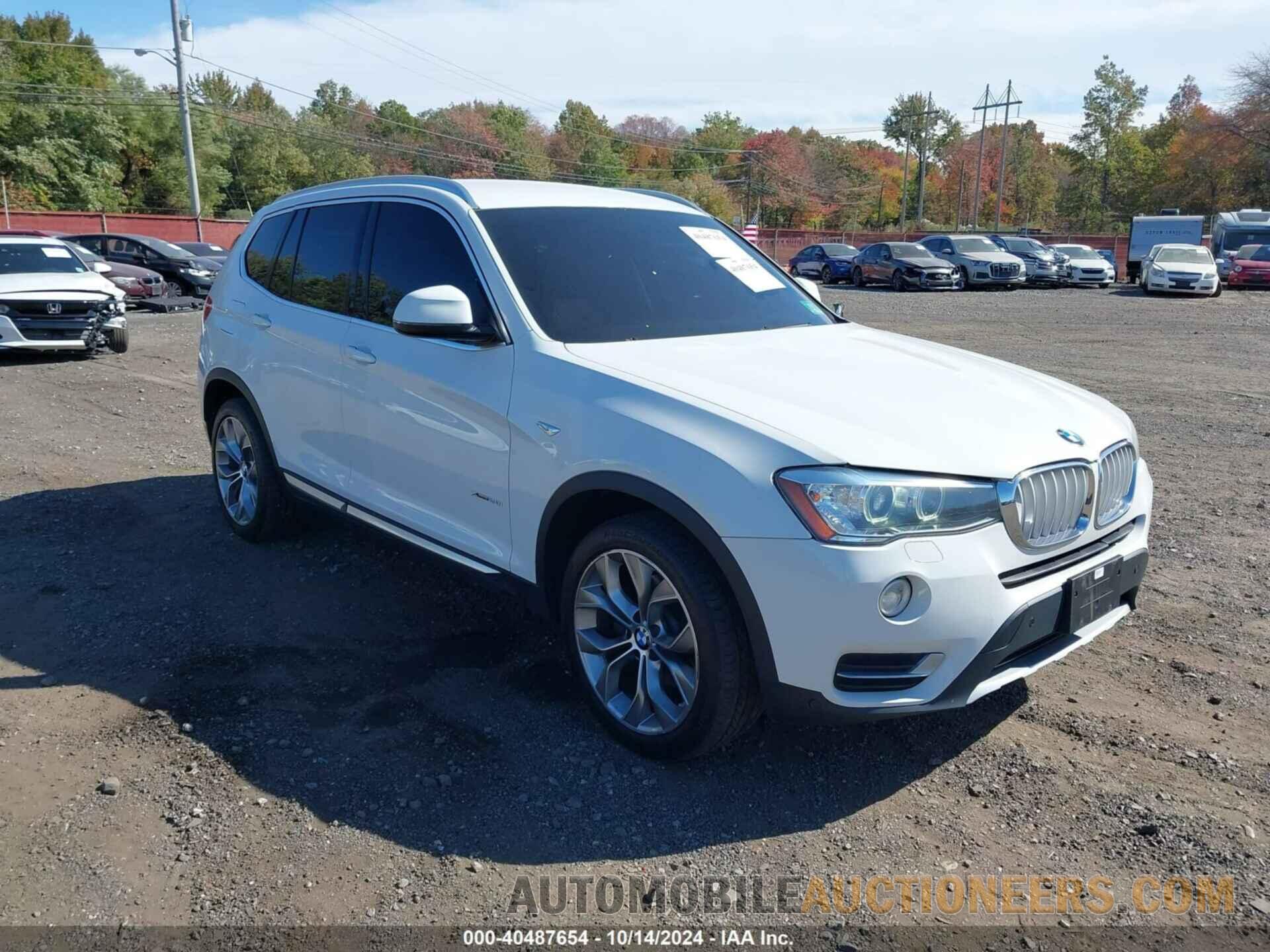 5UXWX9C51G0D86277 BMW X3 2016