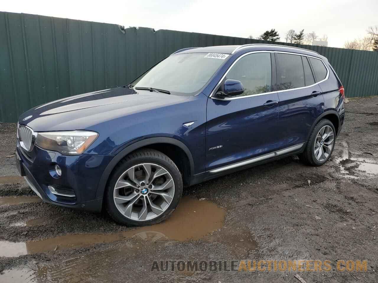 5UXWX9C51G0D86926 BMW X3 2016