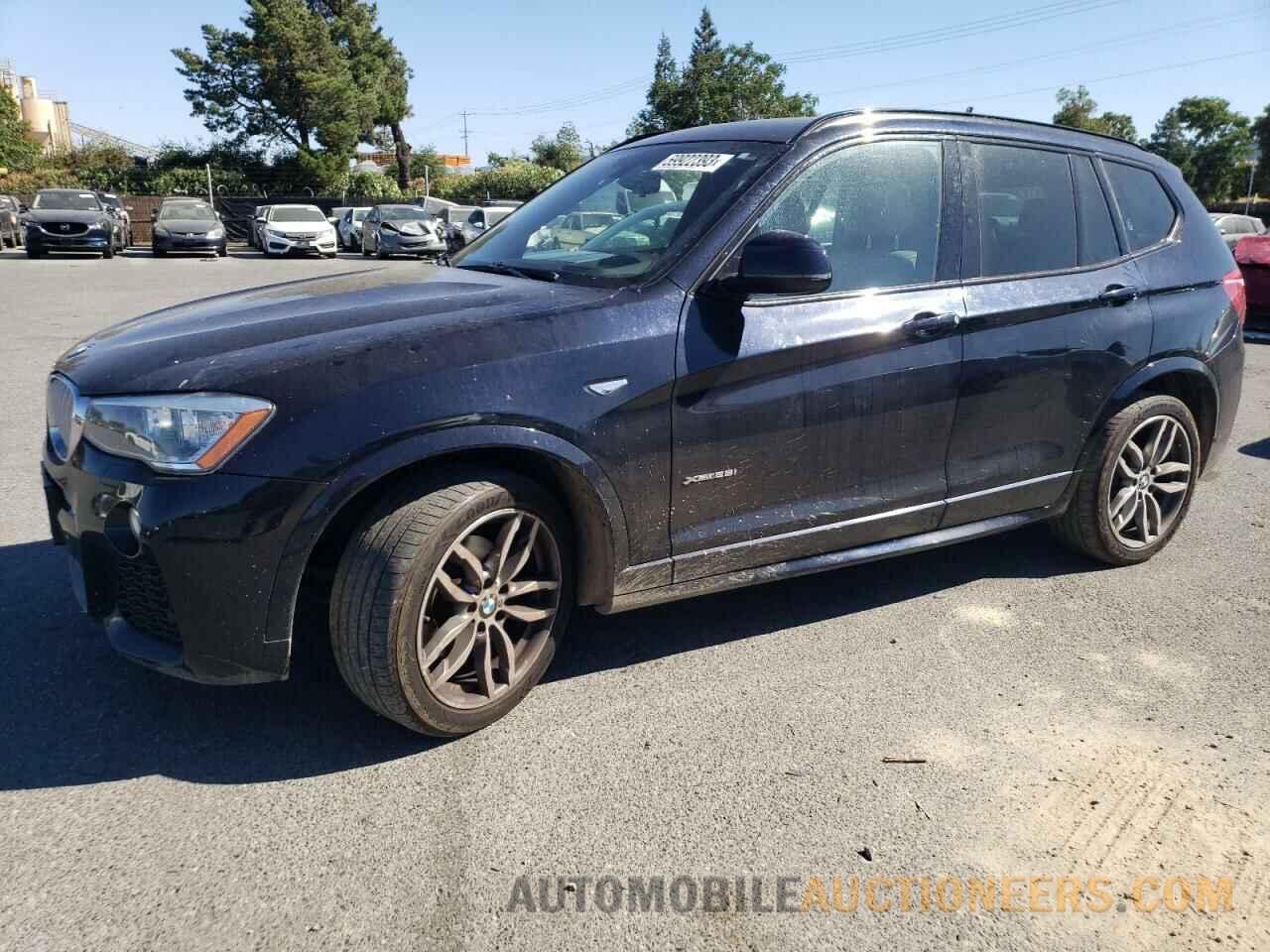 5UXWX9C51G0D86991 BMW X3 2016