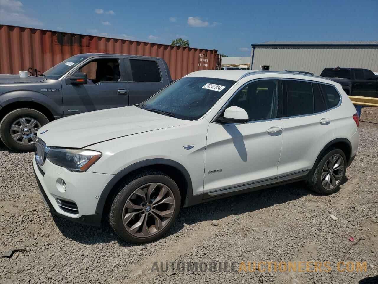 5UXWX9C51G0D87106 BMW X3 2016