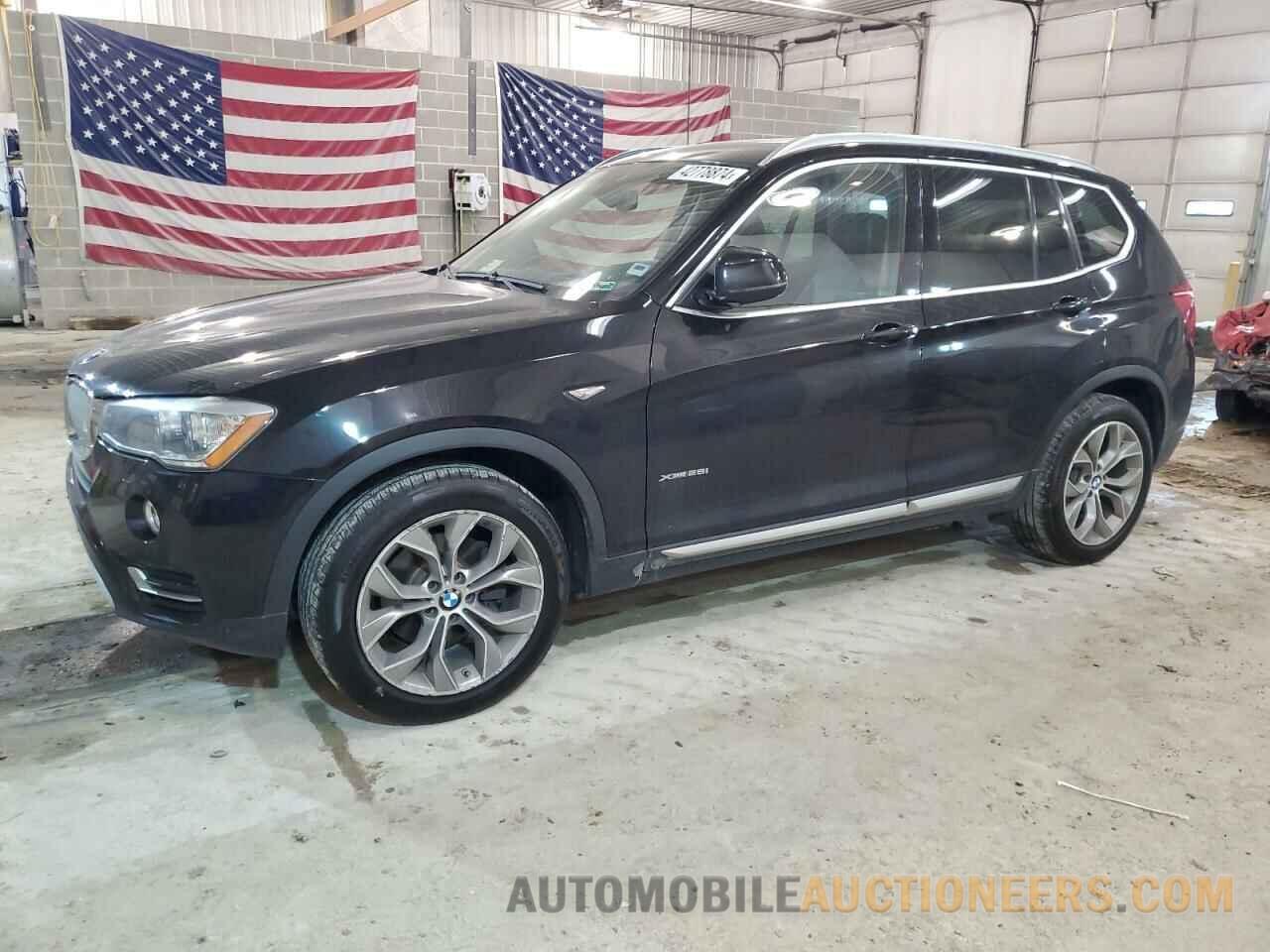 5UXWX9C51G0D87820 BMW X3 2016