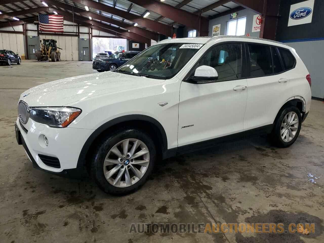 5UXWX9C51G0D89521 BMW X3 2016