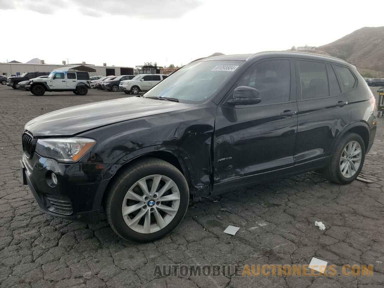 5UXWX9C51G0D93701 BMW X3 2016