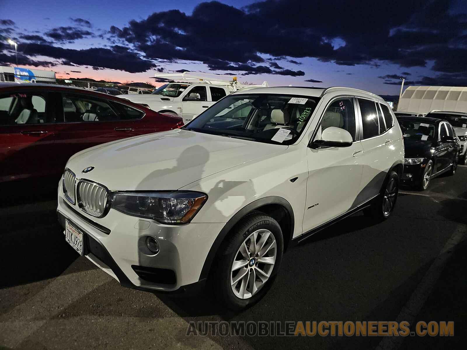 5UXWX9C51H0D96311 BMW X3 2017