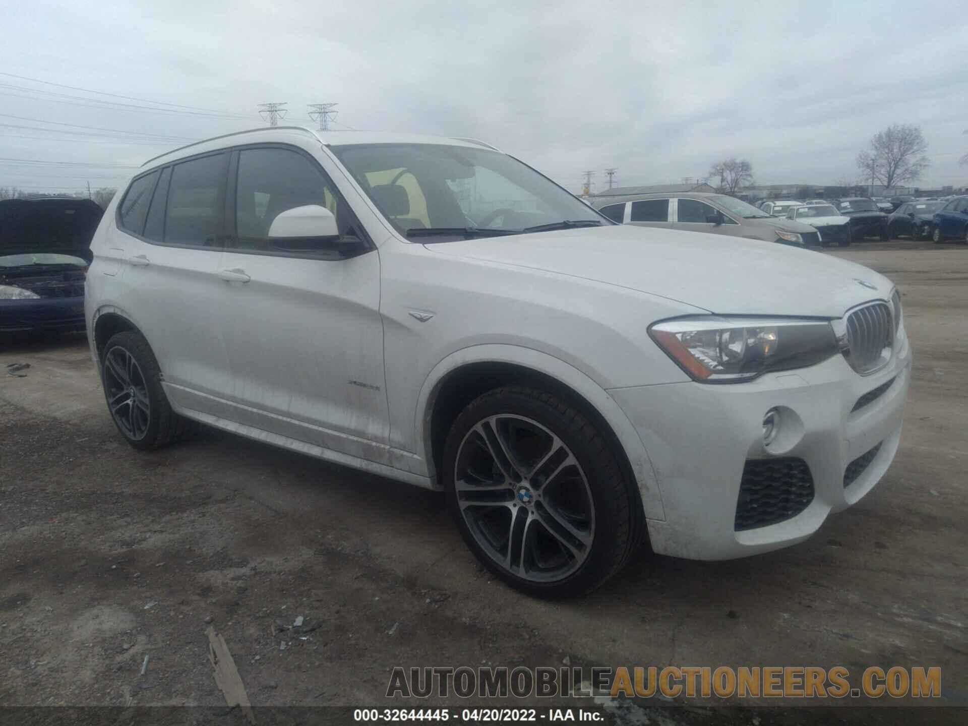 5UXWX9C51H0D98060 BMW X3 2017