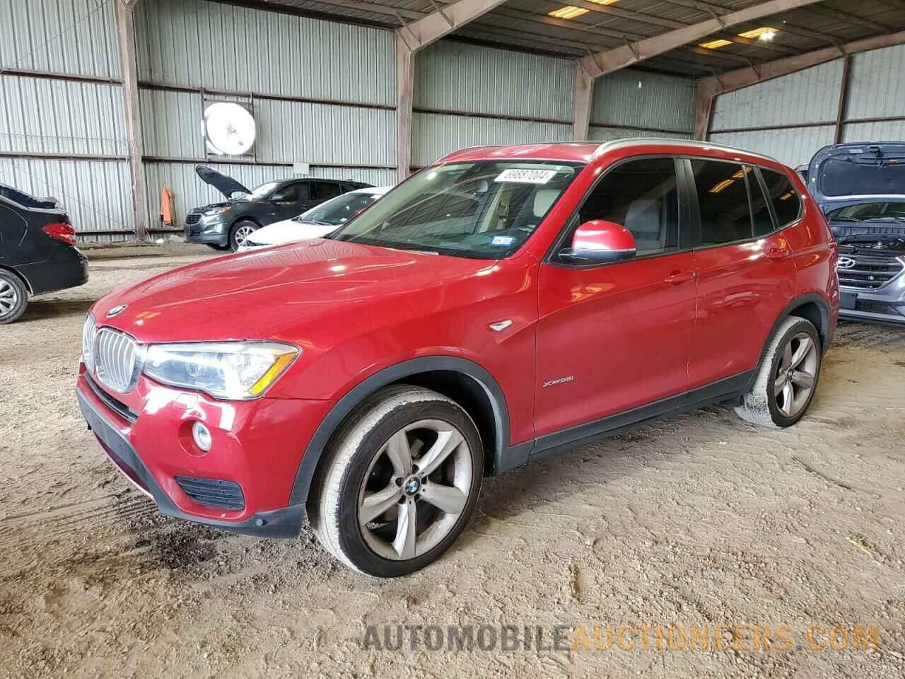 5UXWX9C51H0D99905 BMW X3 2017