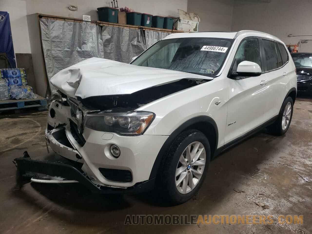 5UXWX9C51H0T00190 BMW X3 2017