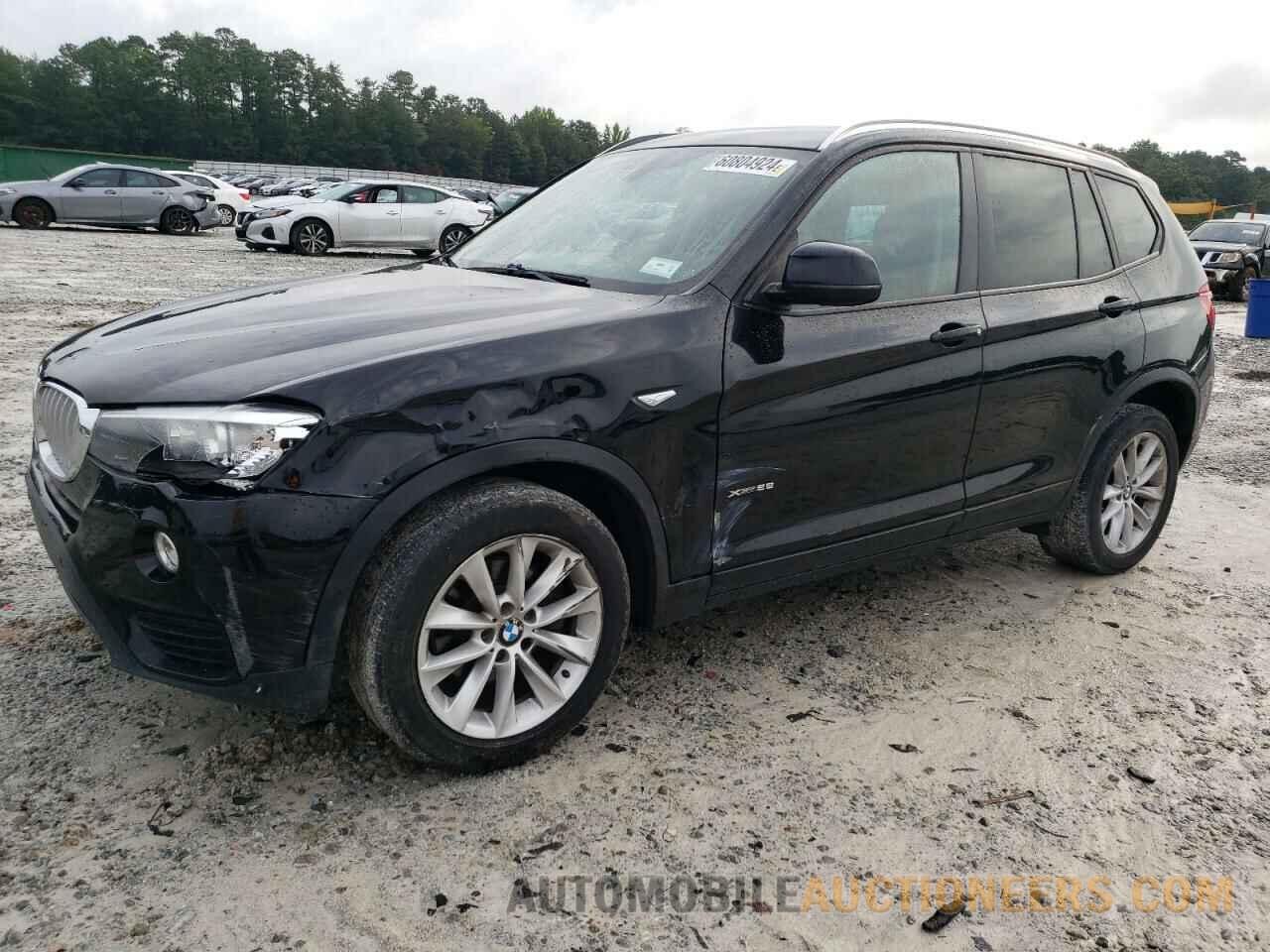 5UXWX9C51H0T03235 BMW X3 2017