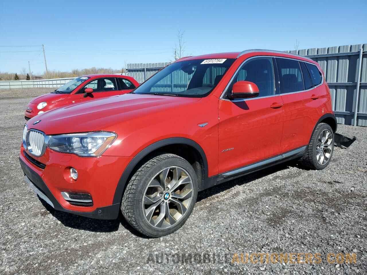 5UXWX9C51H0T07768 BMW X3 2017