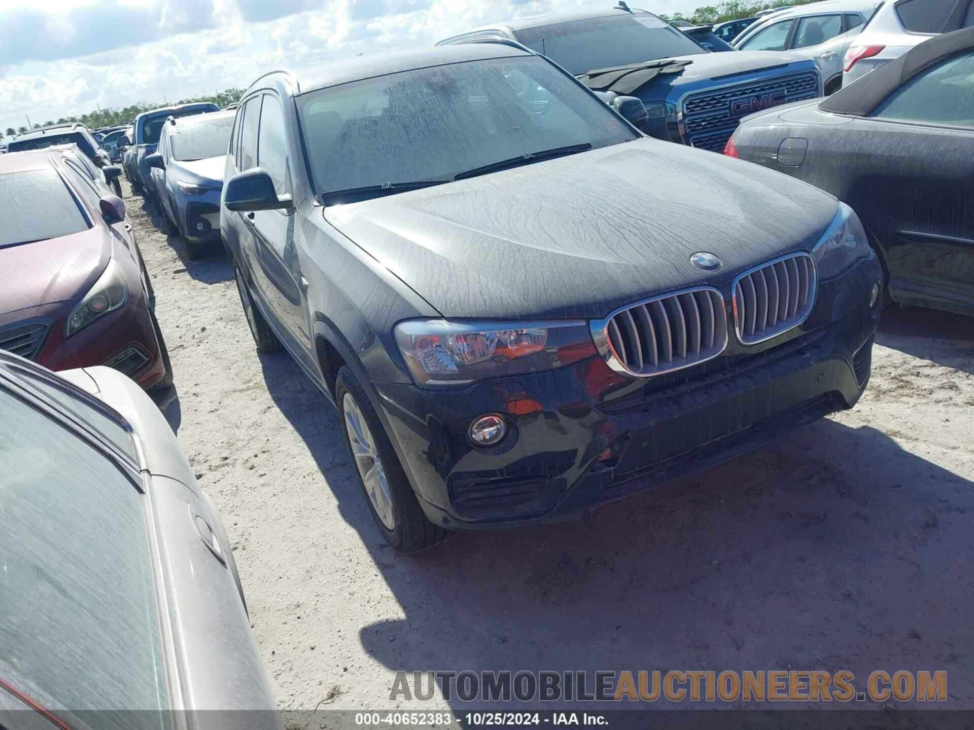 5UXWX9C51H0T08046 BMW X3 2017