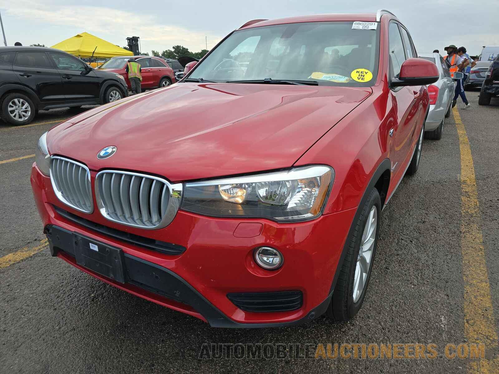 5UXWX9C51H0T08712 BMW X3 2017