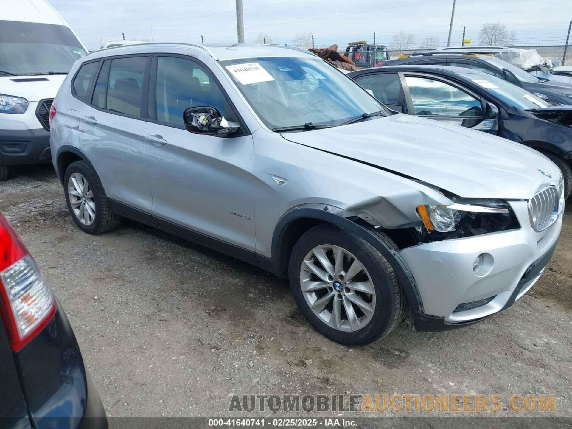 5UXWX9C52D0A17939 BMW X3 2013