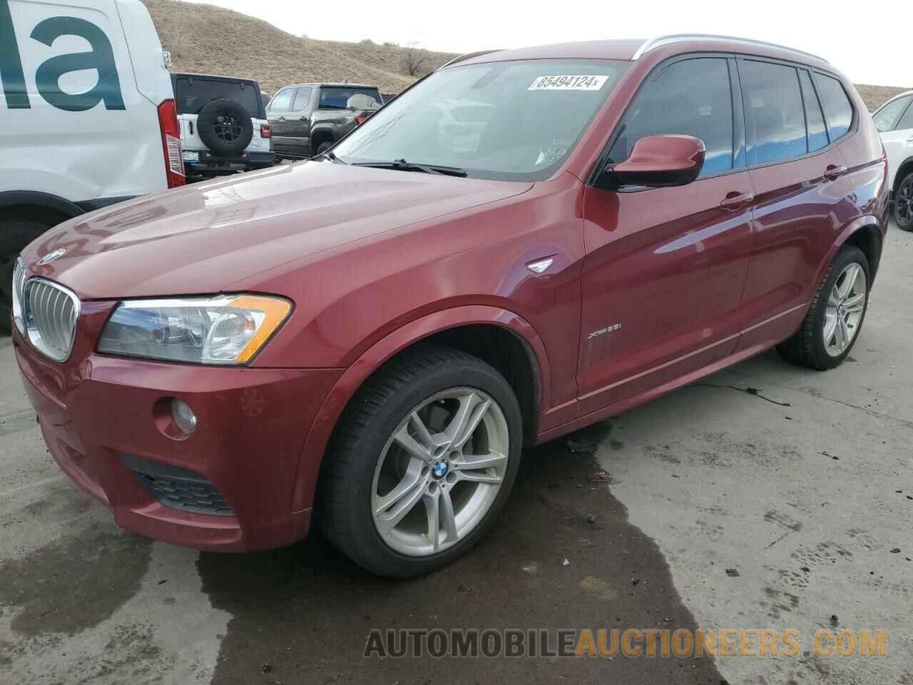 5UXWX9C52D0A21411 BMW X3 2013