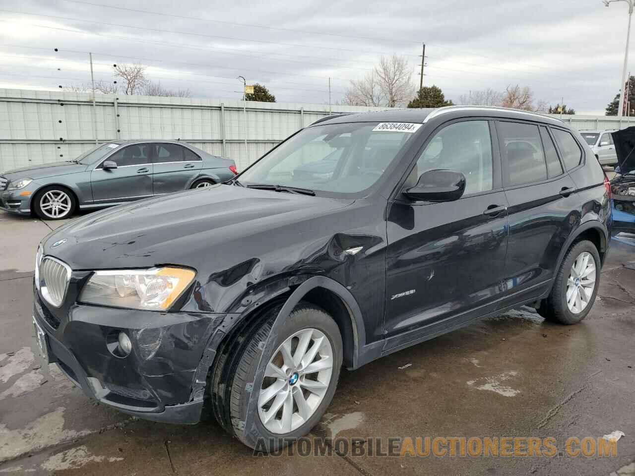 5UXWX9C52D0A25944 BMW X3 2013