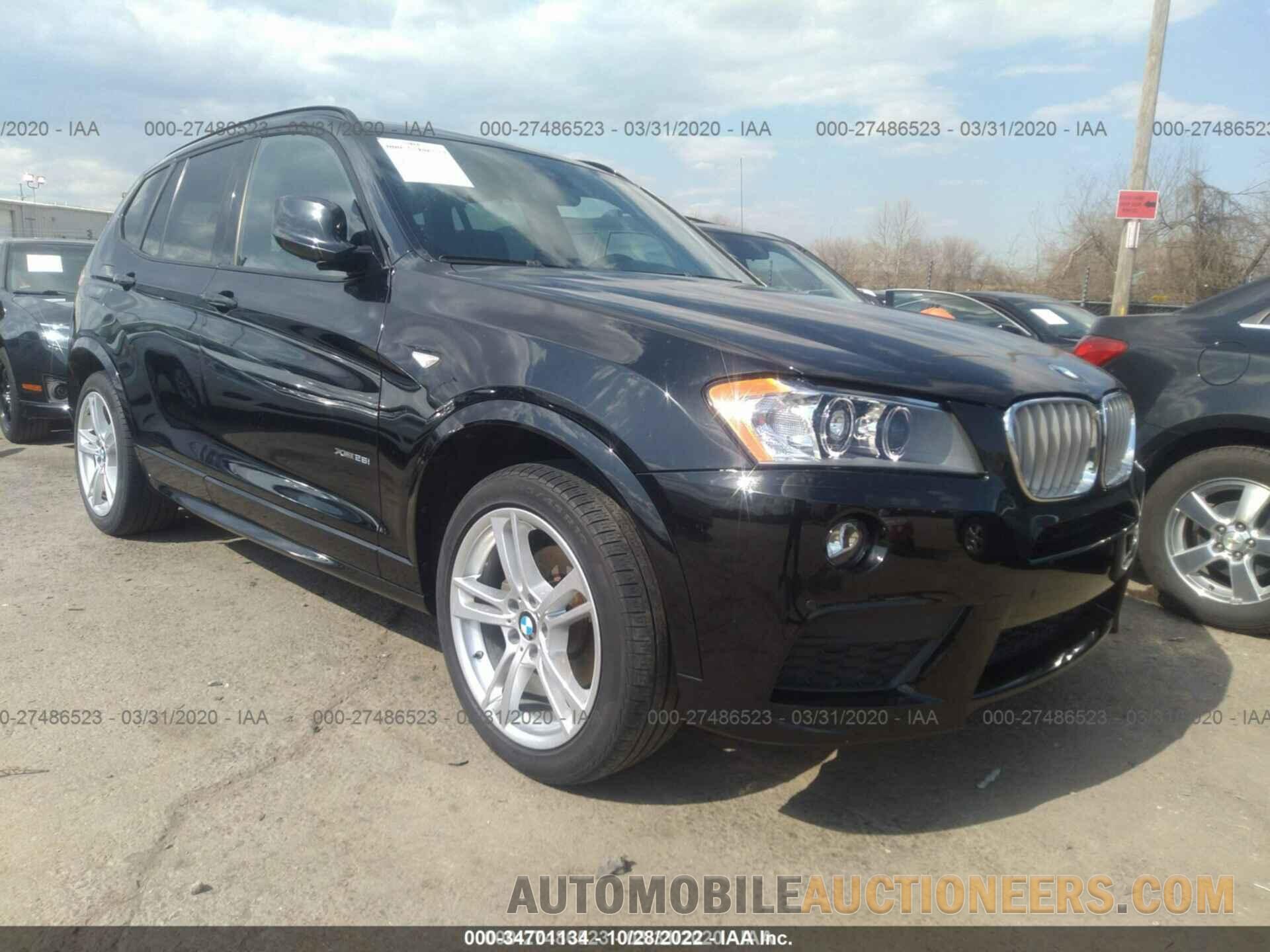 5UXWX9C52D0A29895 BMW X3 2013