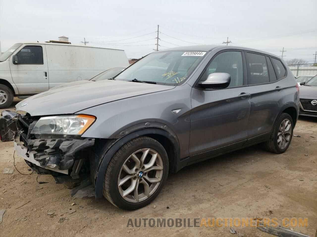 5UXWX9C52D0D01801 BMW X3 2013